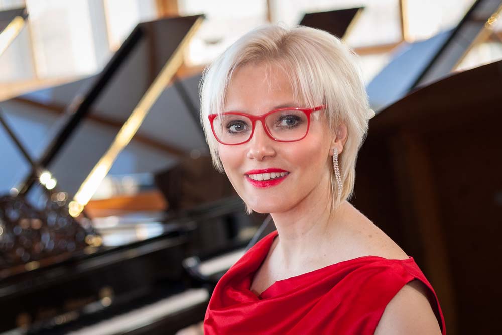 Pianistin Anja Halefeldt